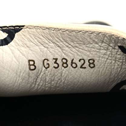 Chanel Lambskin Printed CC Espadrilles 40 White Black 6 of 9