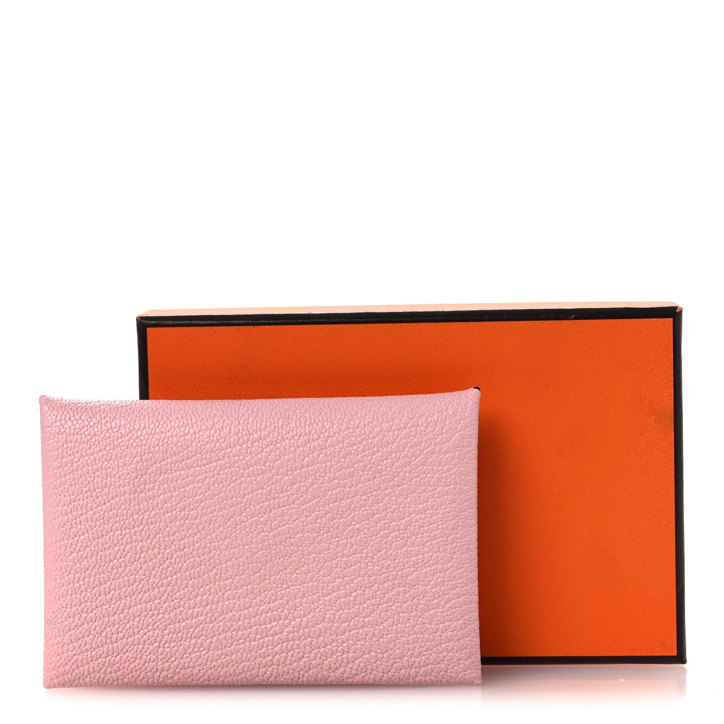 Chevre Mysore Verso Calvi Card Case Rose Sakura