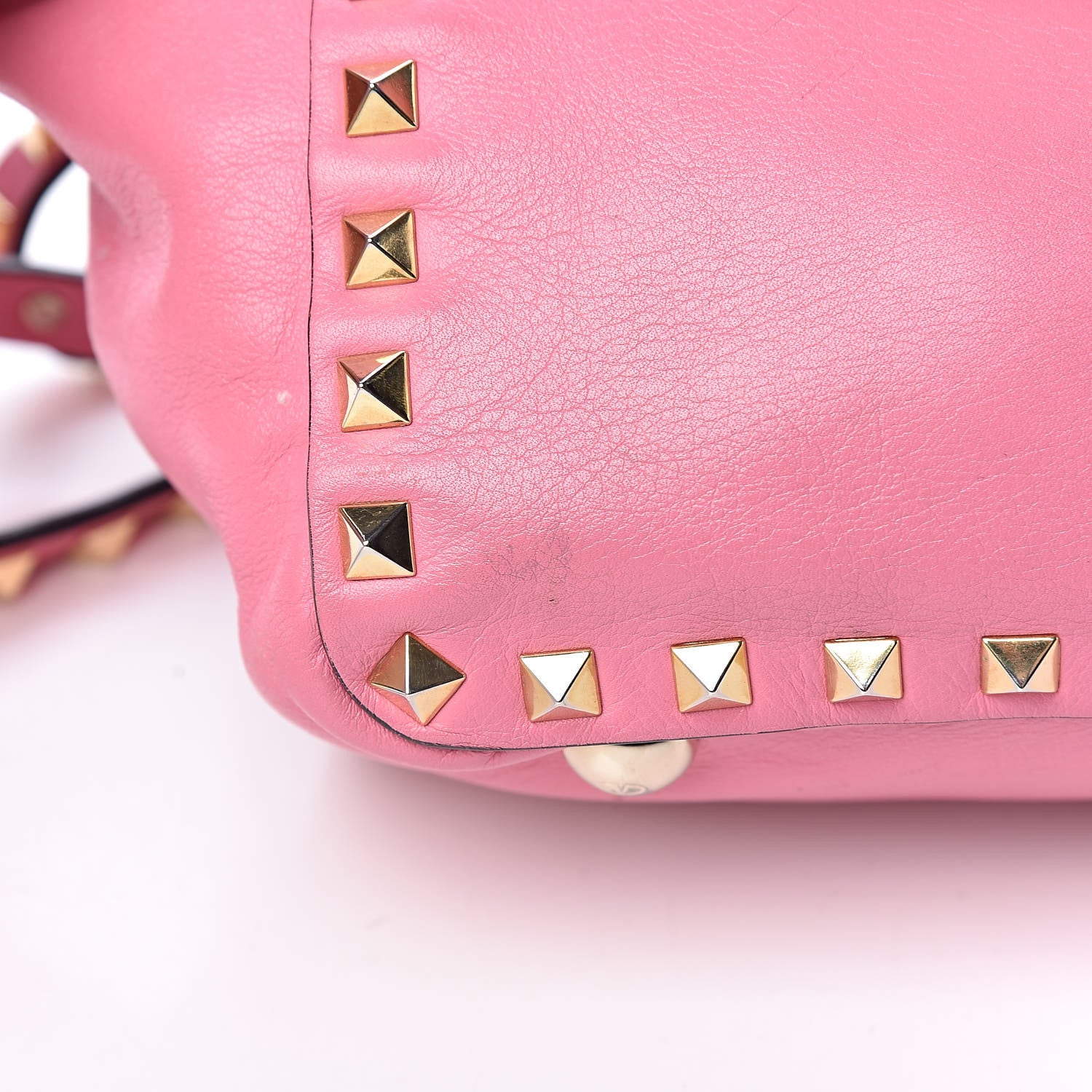 Valentino Garavani Vitello Mini Rockstud Tote Ninphea 16 of 17