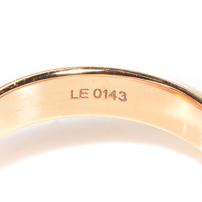 Louis Vuitton Love Letters Timeless Ring Set Medium 6.5 10 of 11