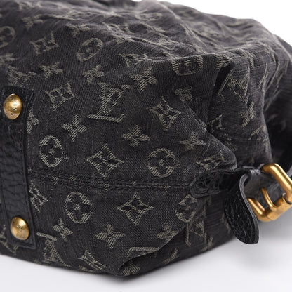 Louis Vuitton Denim Neo Cabby GM Black 5 of 11