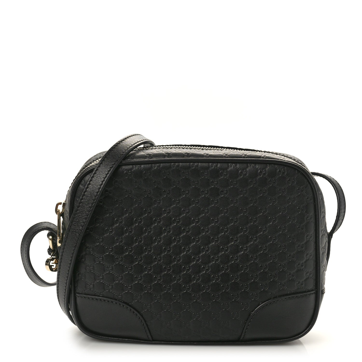 Gucci Microguccissima Mini Bree Messenger Bag Black 1 of 10