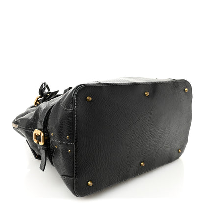 Chloe Calfskin Paddington Dome Satchel Black 4 of 13