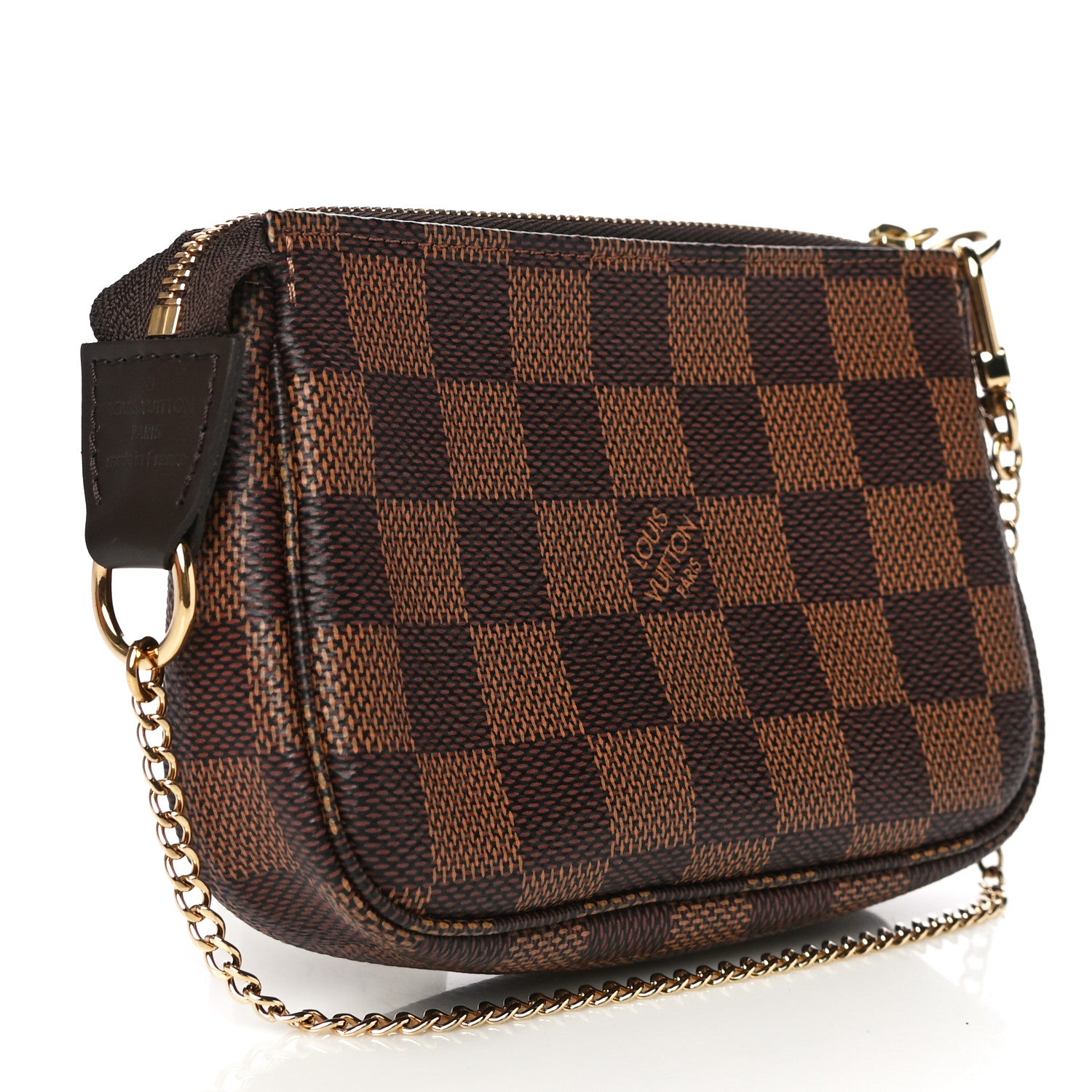 Louis Vuitton Damier Ebene Mini Pochette Accessories 3 of 11