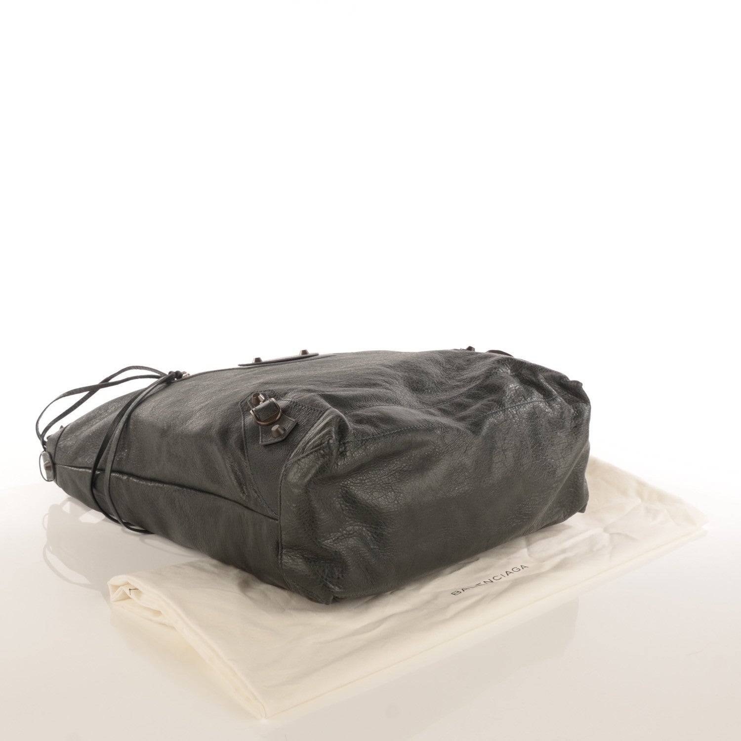 Balenciaga Agneau Classic Hardware Day Hobo Anthracite 4 of 7