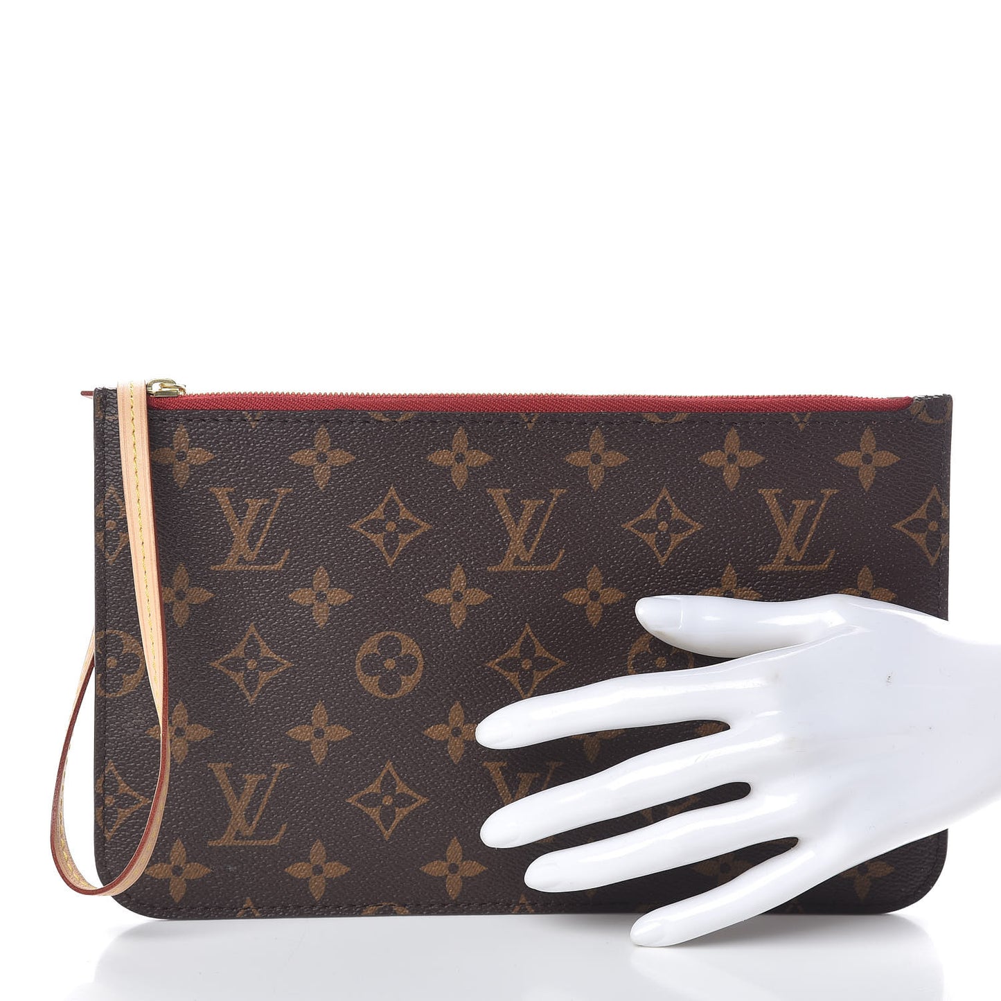 Monogram Neverfull MM GM Pochette Cherry