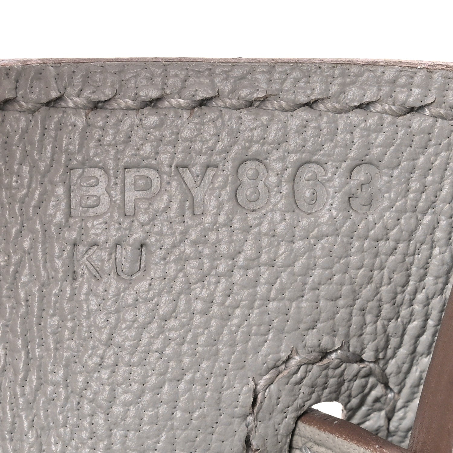 Hermes Togo Birkin 25 Gris Perle 7 of 10