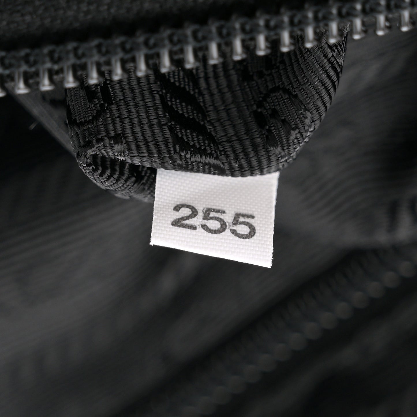 Tessuto Nylon Saffiano Small Backpack Black