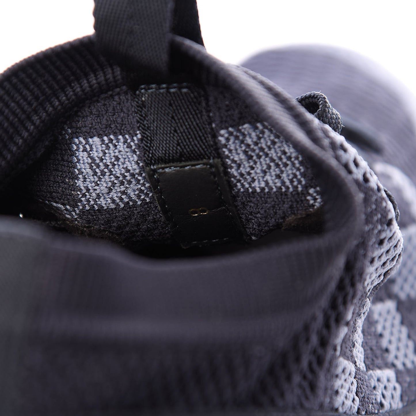 Knit Damier Fastlane Sneakers 8 Blue