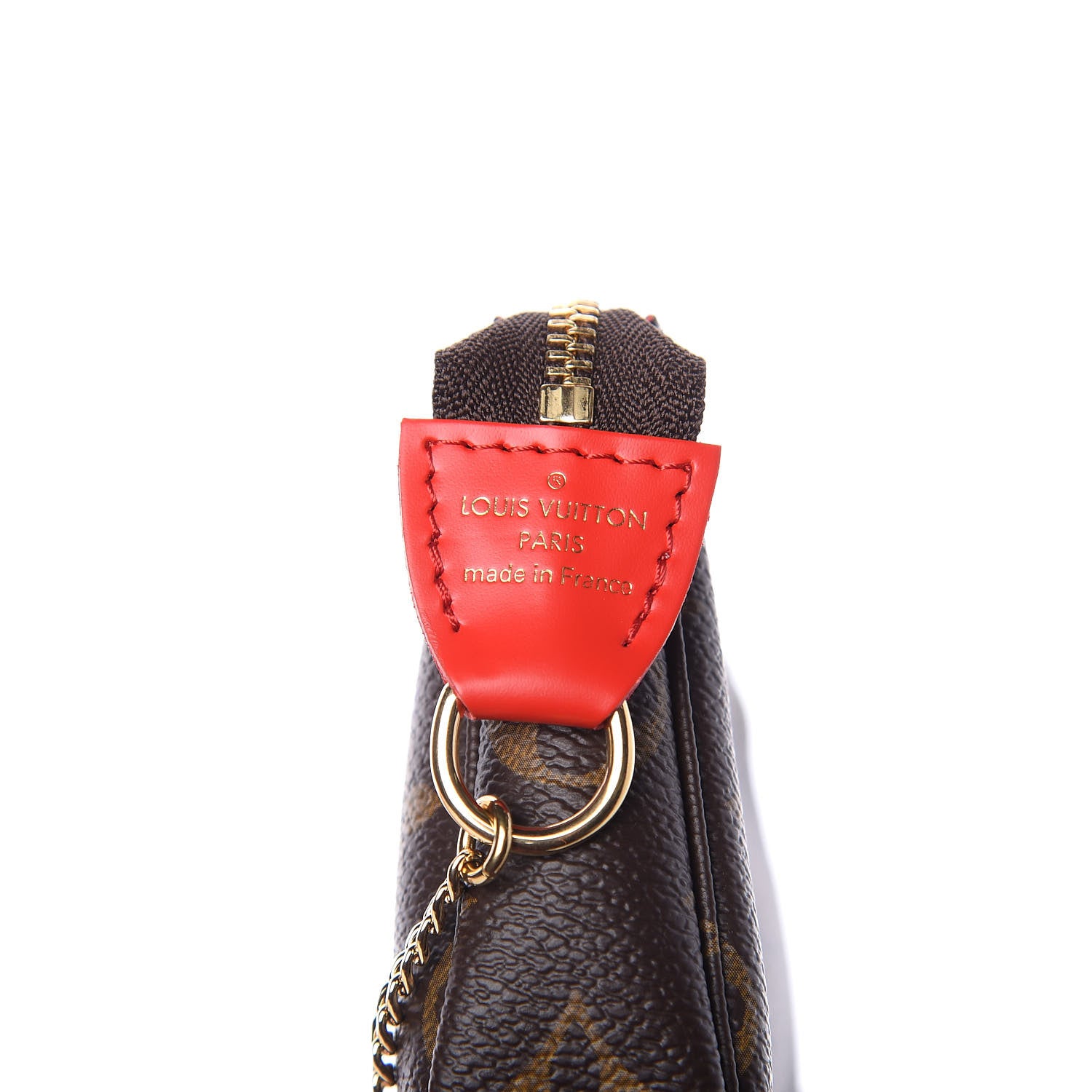Louis Vuitton Monogram 2020 Christmas Animation Bumper Cars Mini Pochette Accessories Coquelicot 9 of 11