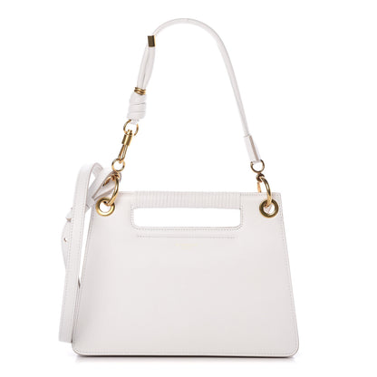 Givenchy Calfskin Small Whip Top Handle Crossbody White 1 of 9