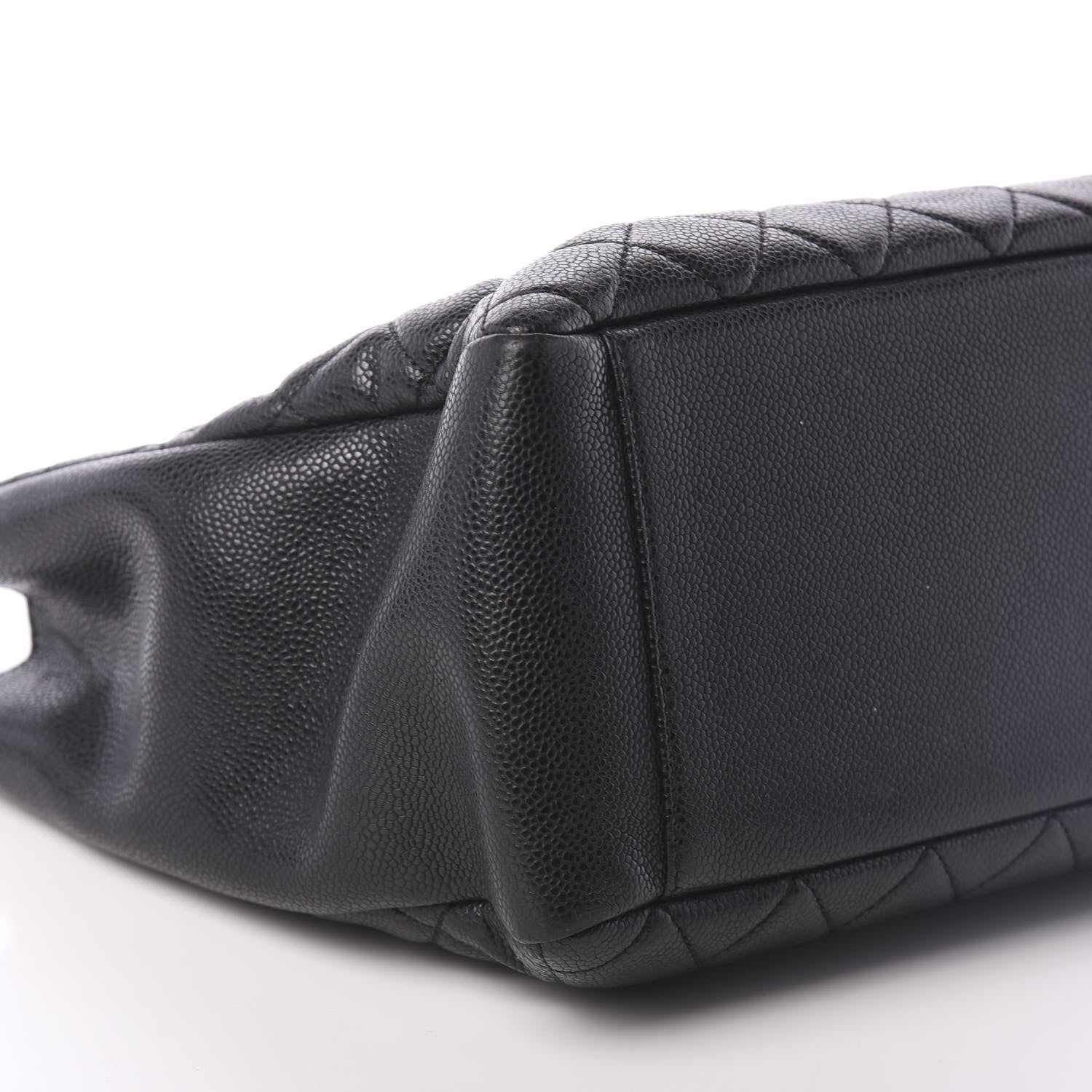 Chanel Caviar Quilted Grand Shopping Tote GST Black 9 of 10