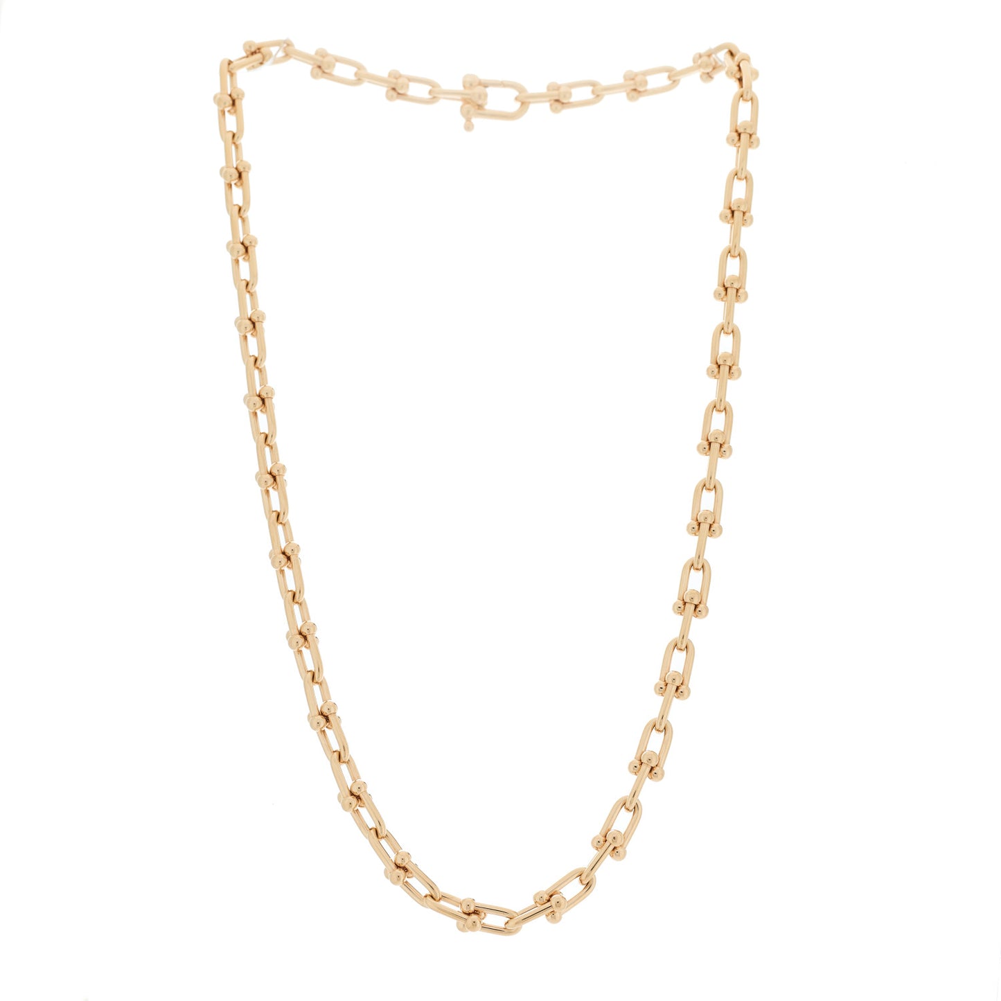18K Rose Gold Small HardWear Link Necklace