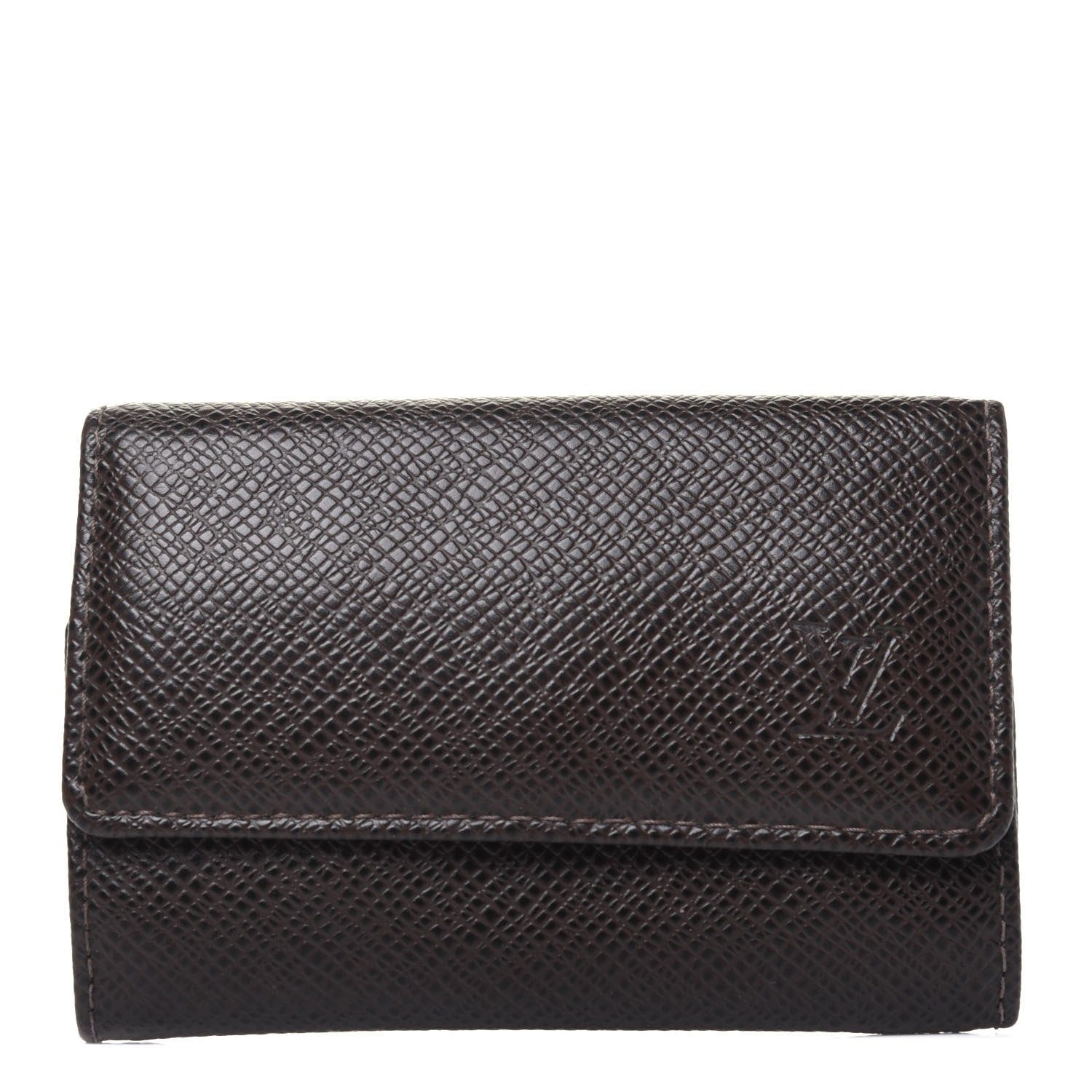 Louis Vuitton Taiga 6 Key Holder Grizzli 1 of 14
