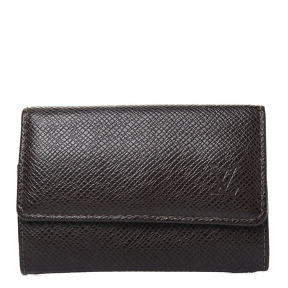 Louis Vuitton Taiga 6 Key Holder Grizzli 1 of 14