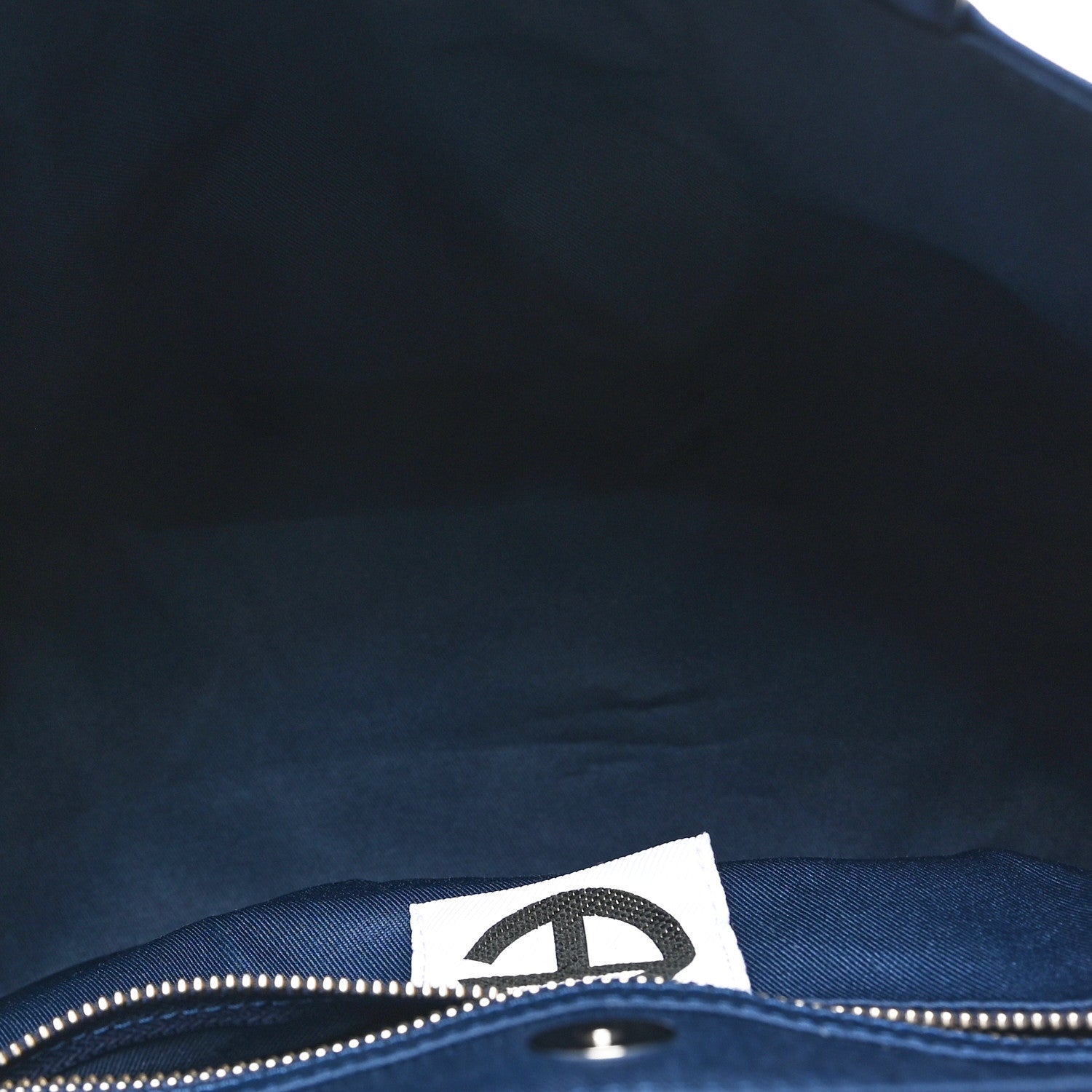 Telfar Metallic Vegan Leather Medium Shopping Bag Cobalt 5 of 9