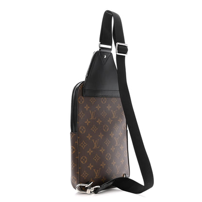 Louis Vuitton Monogram Macassar Avenue Sling Bag NM 3 of 11