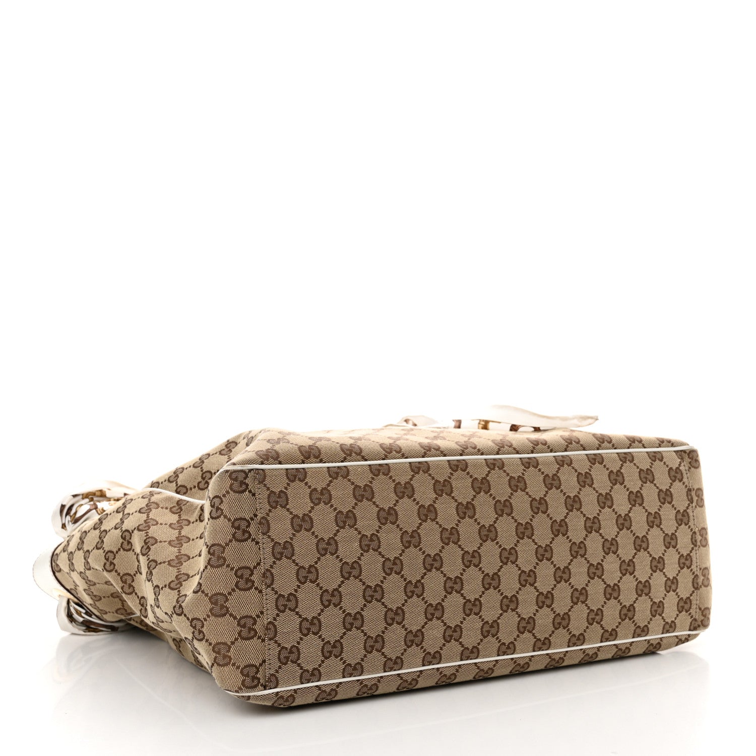 Gucci Monogram Large Positano Tote Off White 4 of 14