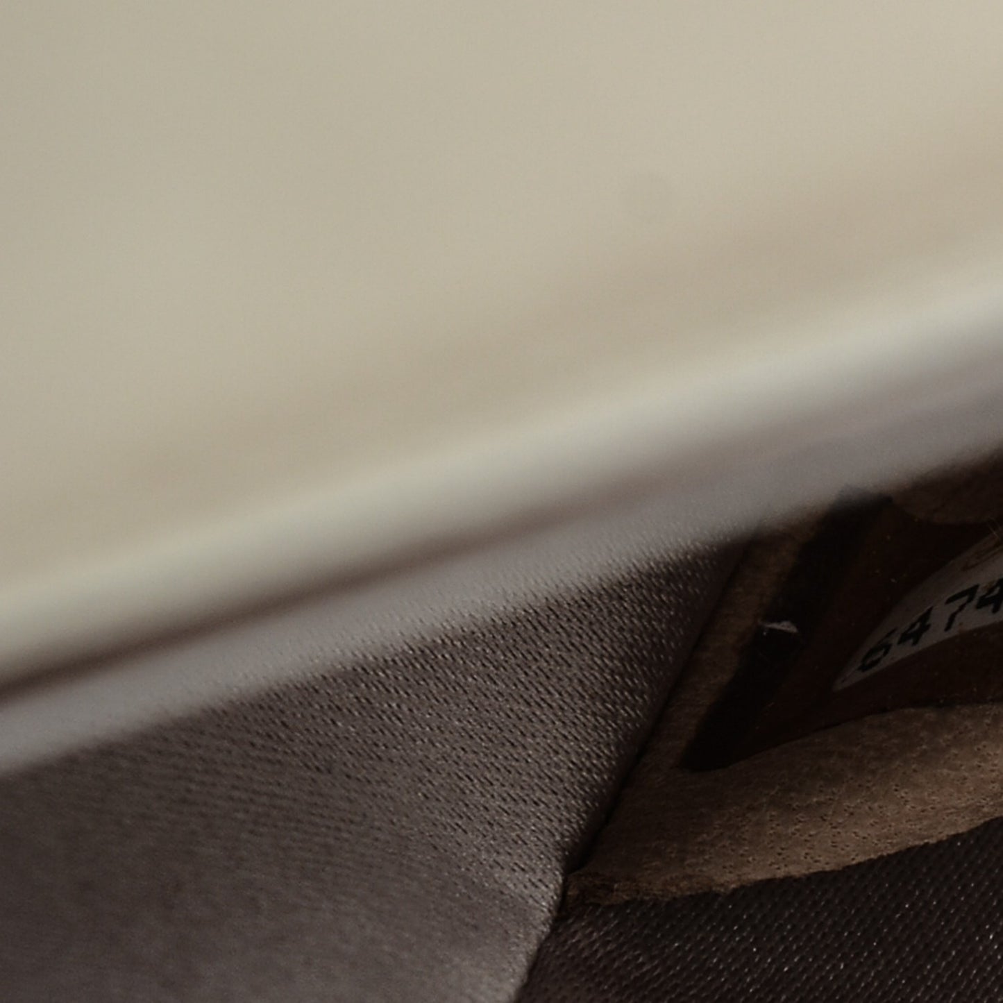Nylon Medium Travel Flap Light Beige