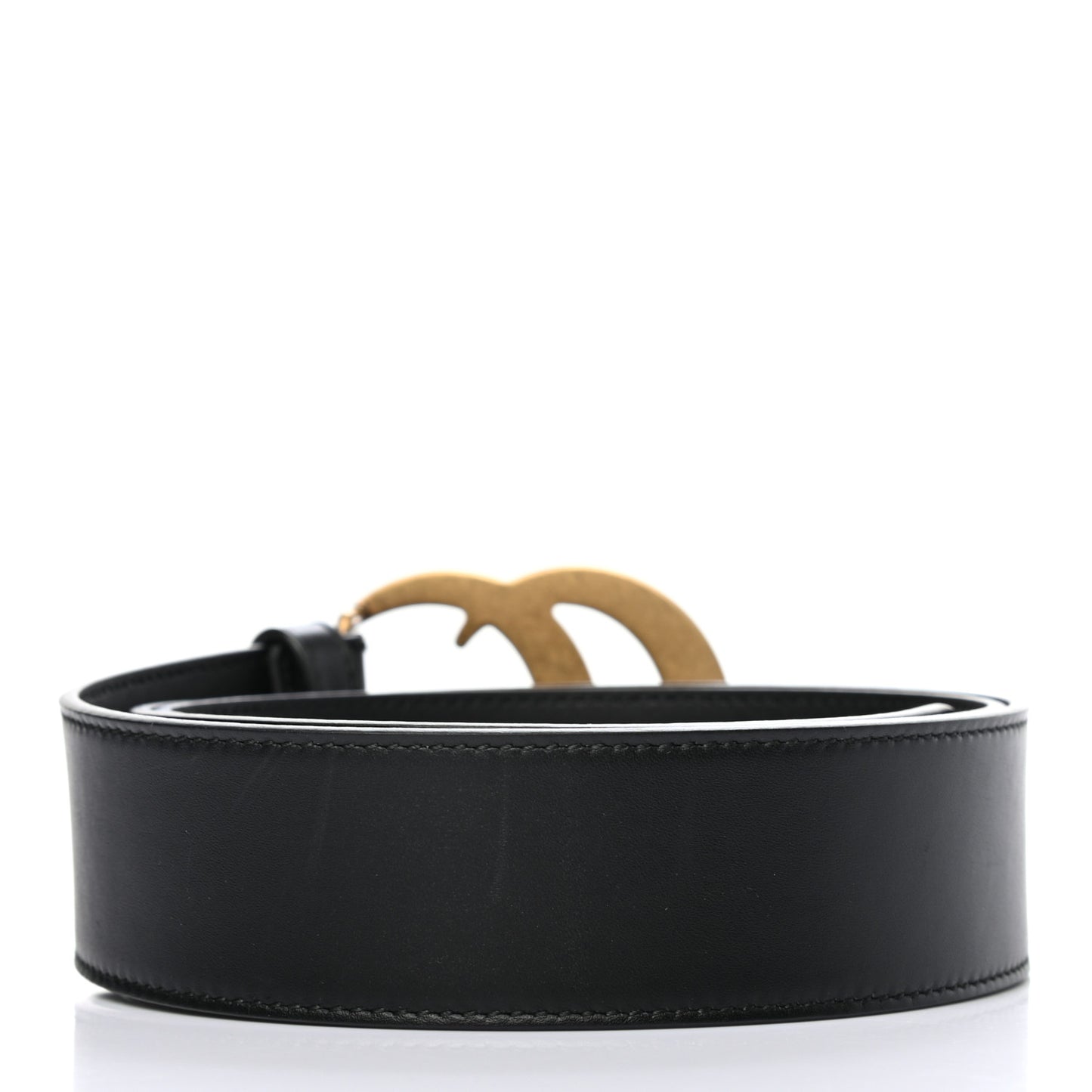 Calfskin Double G 40mm Belt 95 38 Black