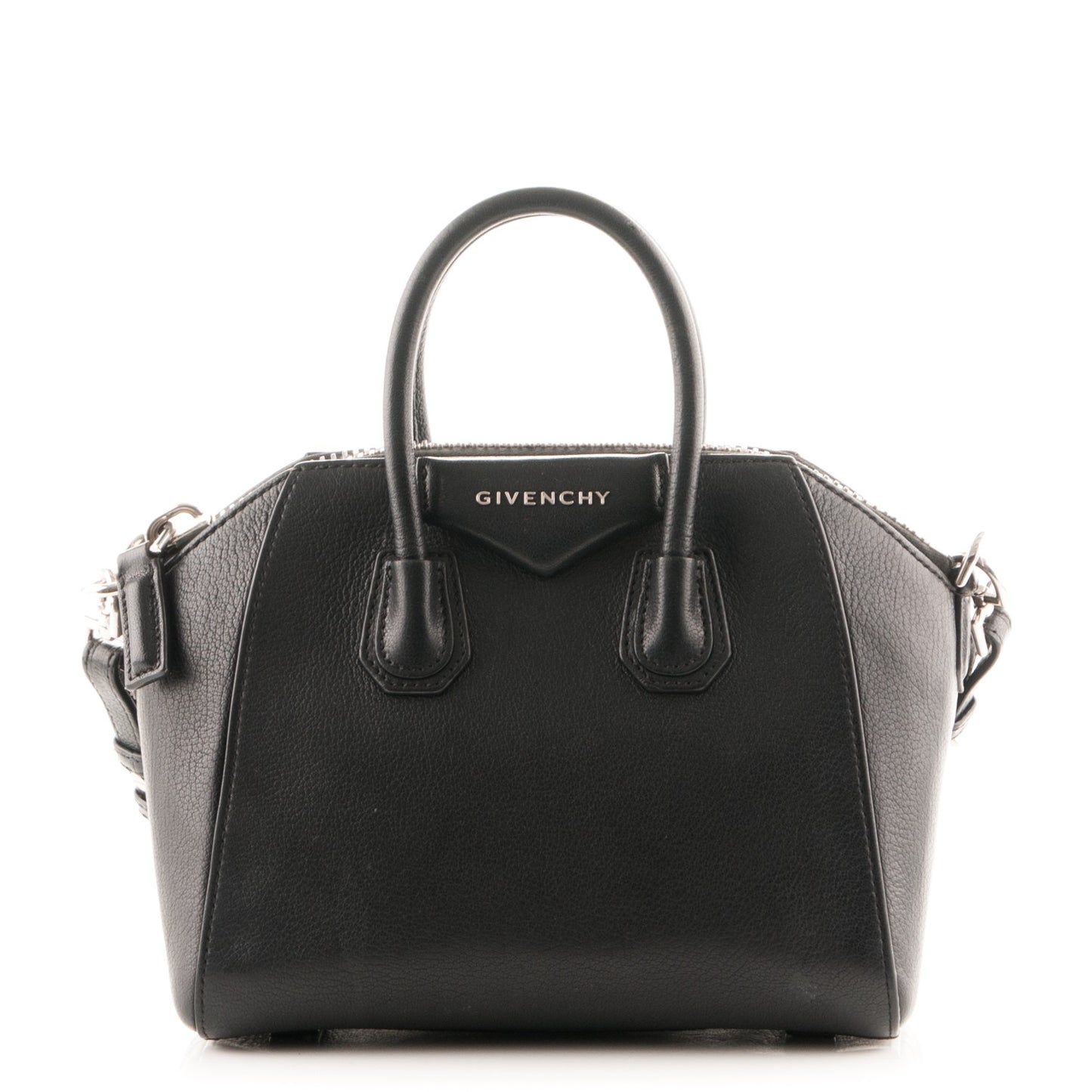 Sugar Goatskin Mini Antigona Black