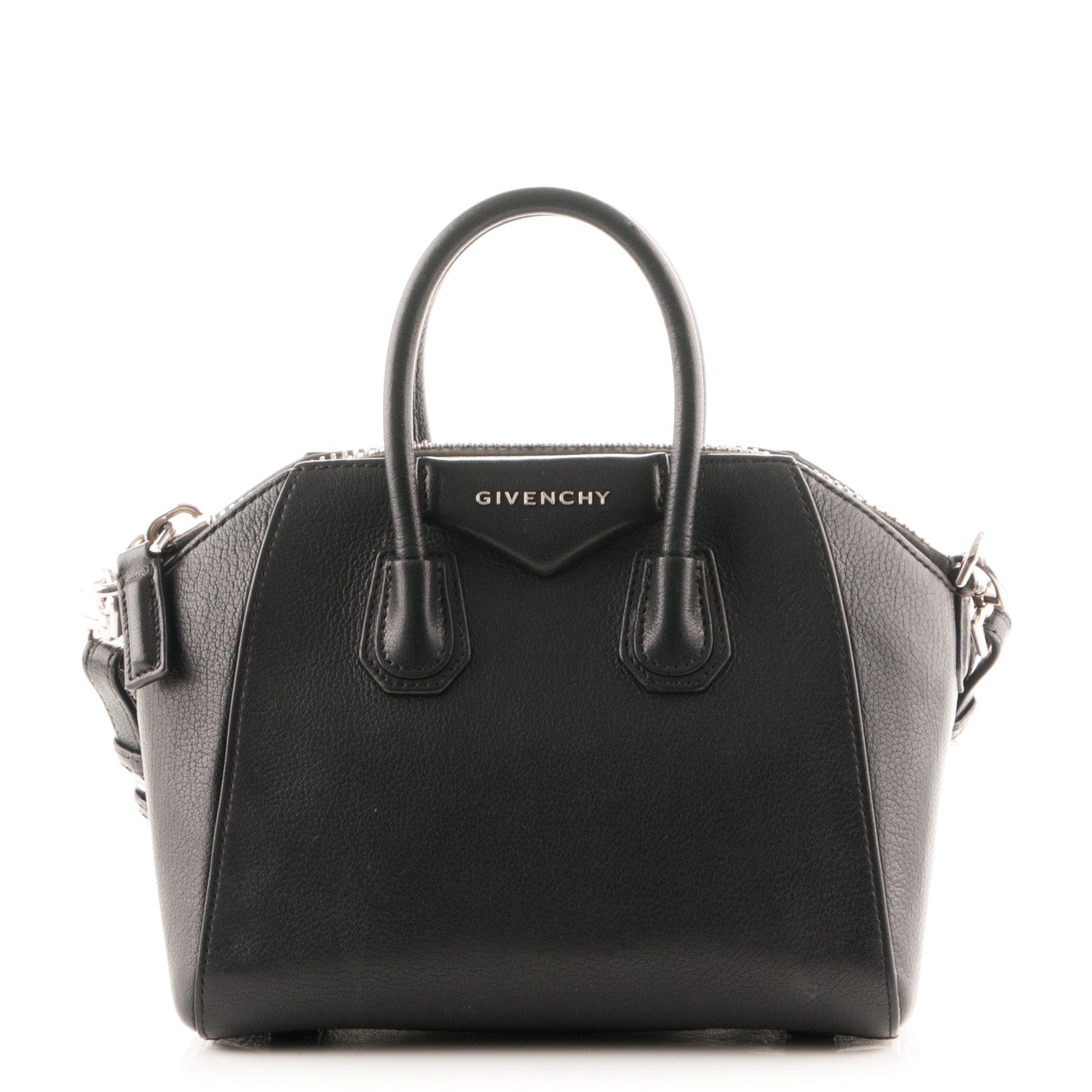 Givenchy Sugar Goatskin Mini Antigona Black 1 of 7