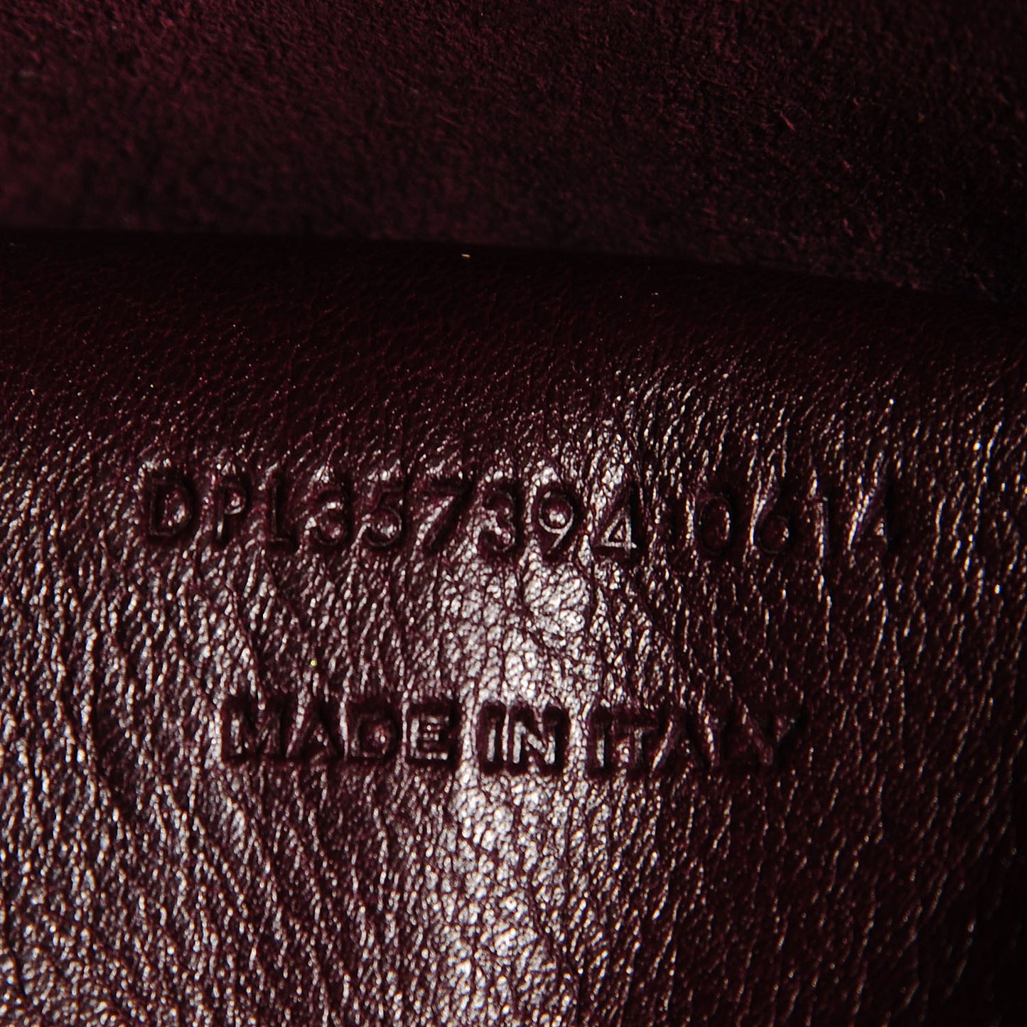 Smooth Calfskin Medium Cabas Monogram Bordeaux