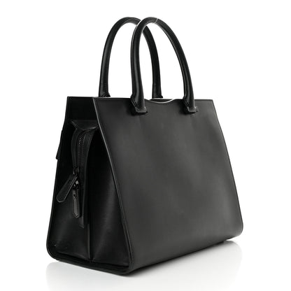 Saint Laurent Grain De Poudre Medium Uptown Tote Black 3 of 15