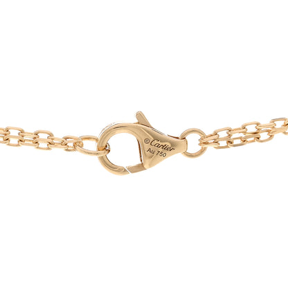Cartier 18K Yellow Gold 2 Diamond LOVE Necklace 4 of 5