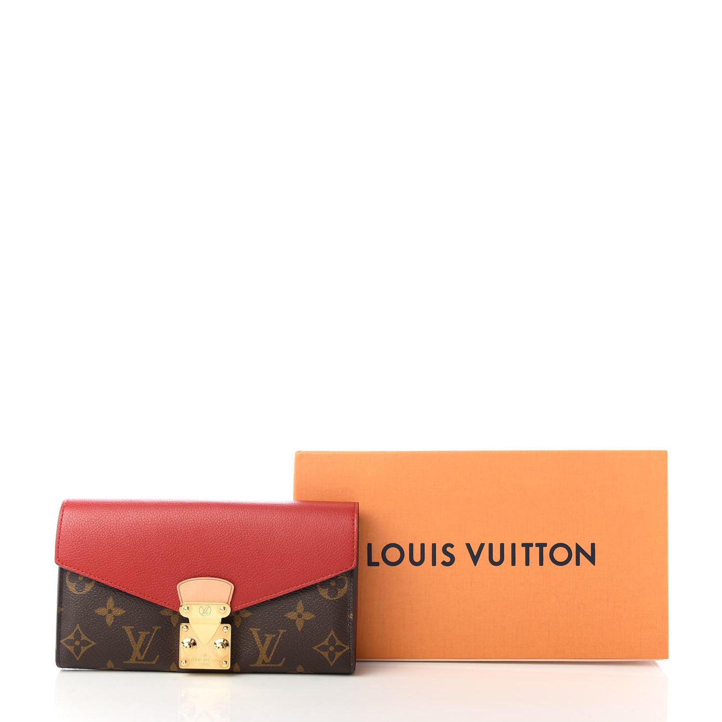 Monogram Pallas Wallet Cherry