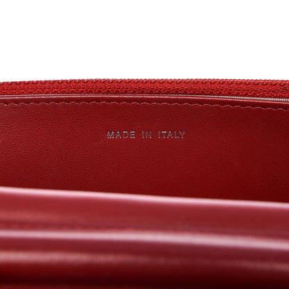 Chanel Patent Quilted Brilliant Wallet On Chain WOC Red 7 of 11