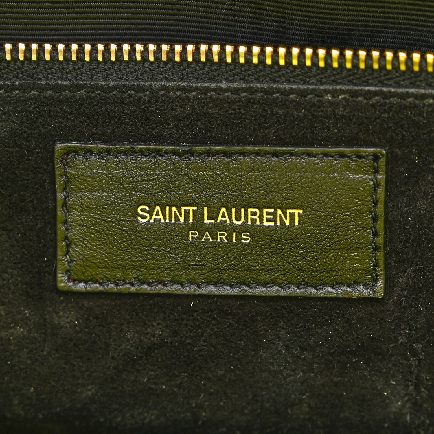 Saint Laurent Calfskin Small Sac De Jour Bag Neon Yellow 6 of 25