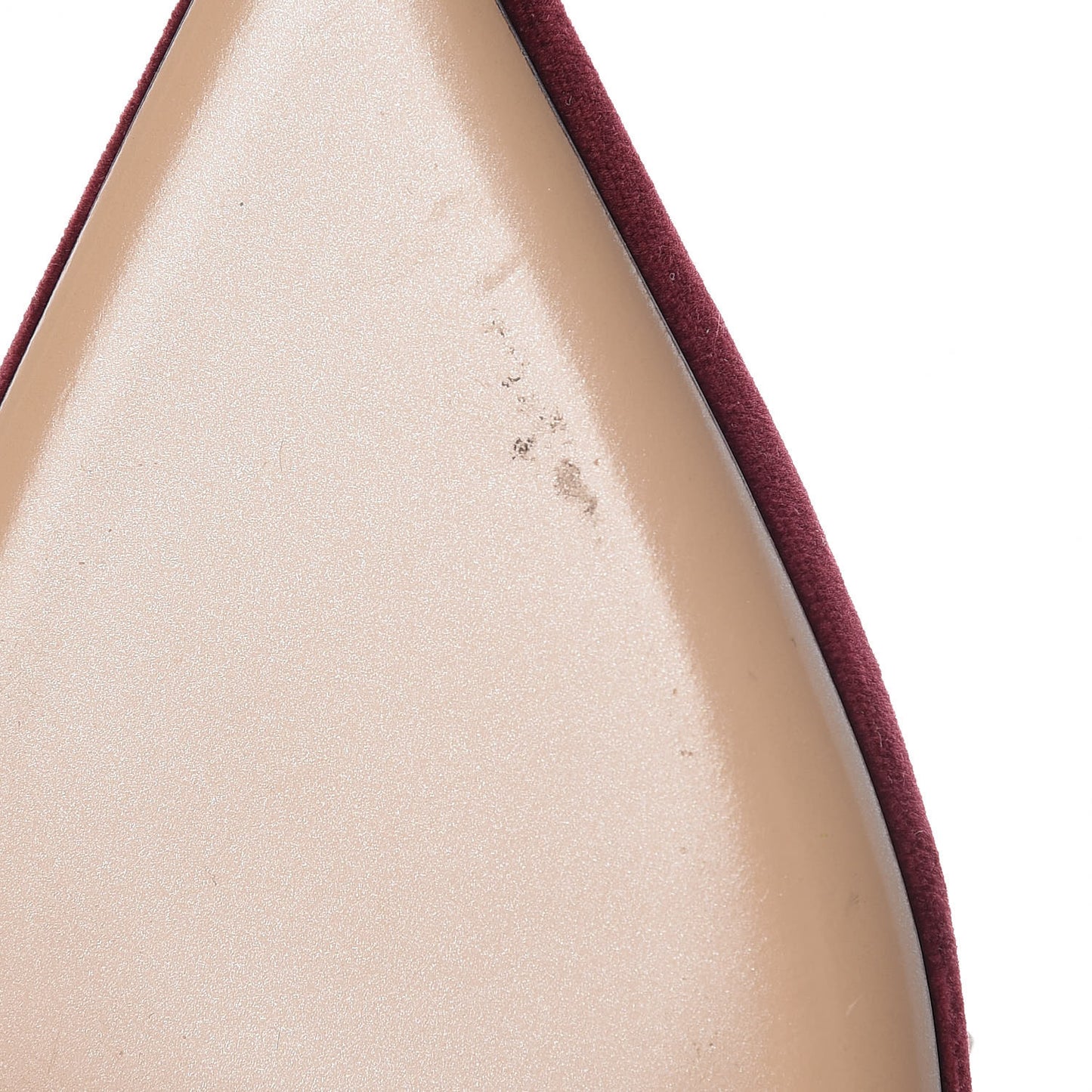 Velvet Rockstud Ankle Strap 65mm Pumps 36.5 Rubin