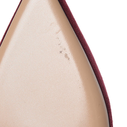 Valentino Garavani Velvet Rockstud Ankle Strap 65mm Pumps 36.5 Rubin 11 of 13