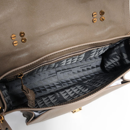 Proenza Schouler Lambskin PS1 Tiny Satchel Smoke 14 of 19