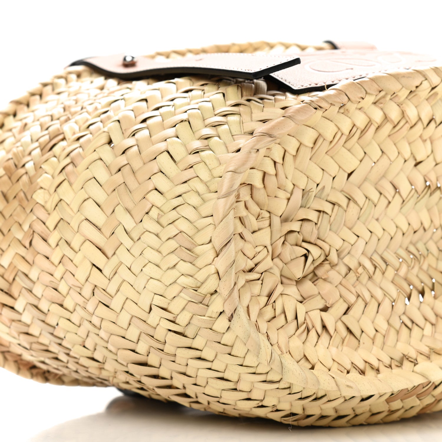 Loewe Raffia Small Basket Tote Bag Natural Tan 11 of 13
