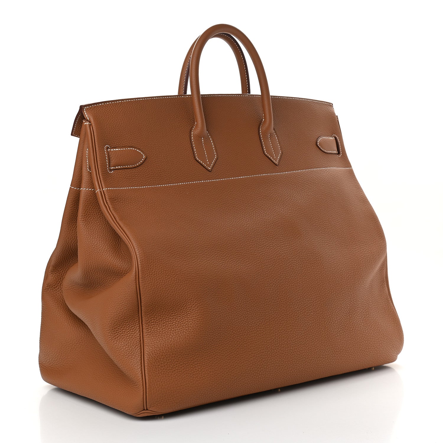 Hermes Togo Horseshoe HAC Travel Birkin 50 Gold 2 of 13