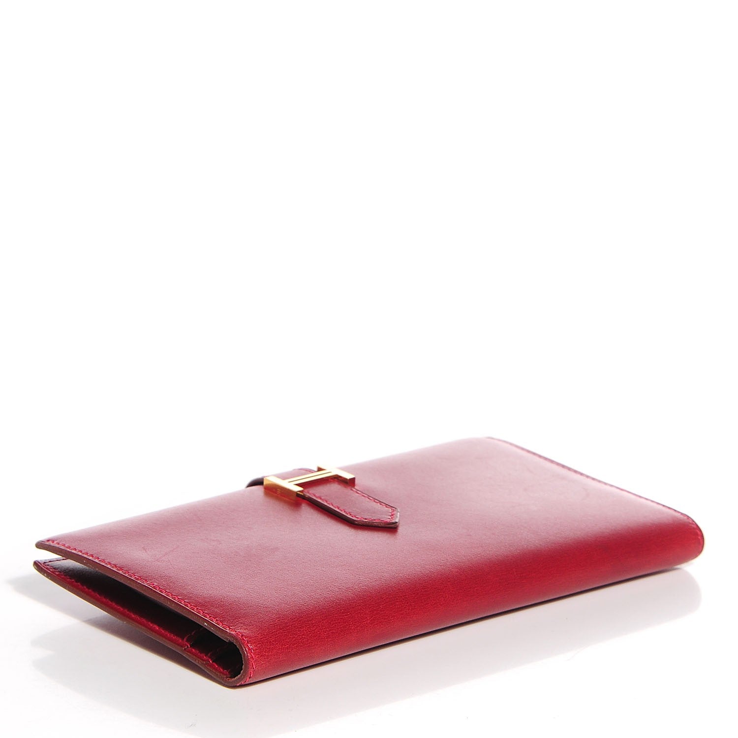 Hermes Box Bearn Wallet Rouge Vif 4 of 10