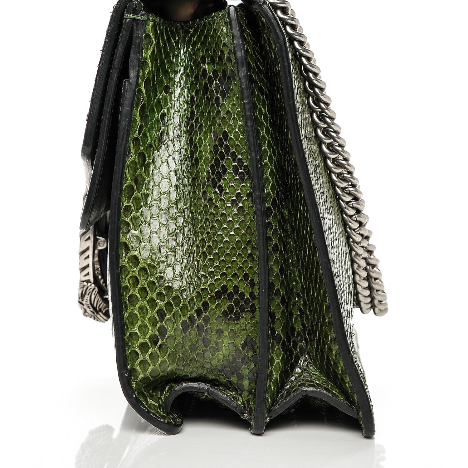 Gucci Python Medium Dionysus Shoulder Bag Green 7 of 7