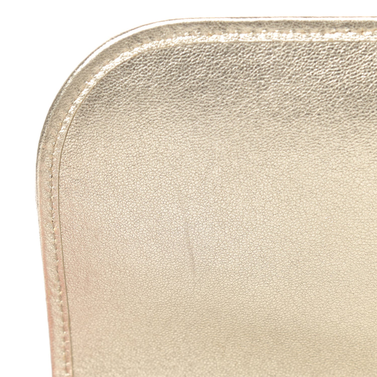 Prada Metallic Nappa Impunture Small Diagramme Crossbody Bag Gold 11 of 12