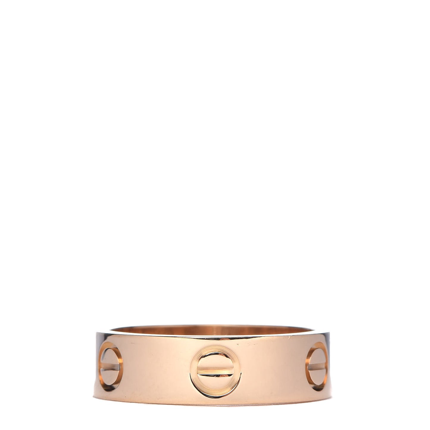 18K Yellow Gold 5.5mm LOVE Ring 53 6.25
