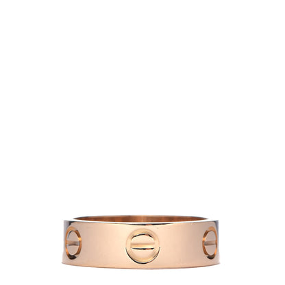 Cartier 18K Yellow Gold 5.5mm LOVE Ring 53 6.25 1 of 4