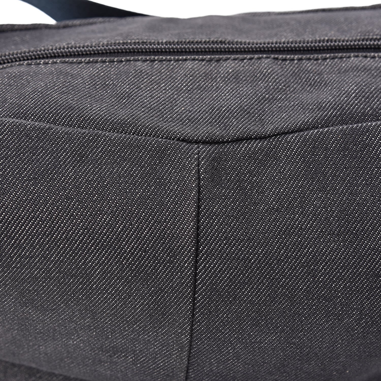 Saint Laurent Denim Mombasa Horn Sling Black 8 of 10