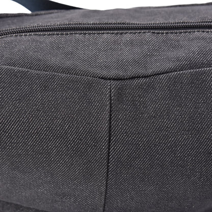 Saint Laurent Denim Mombasa Horn Sling Black 8 of 10