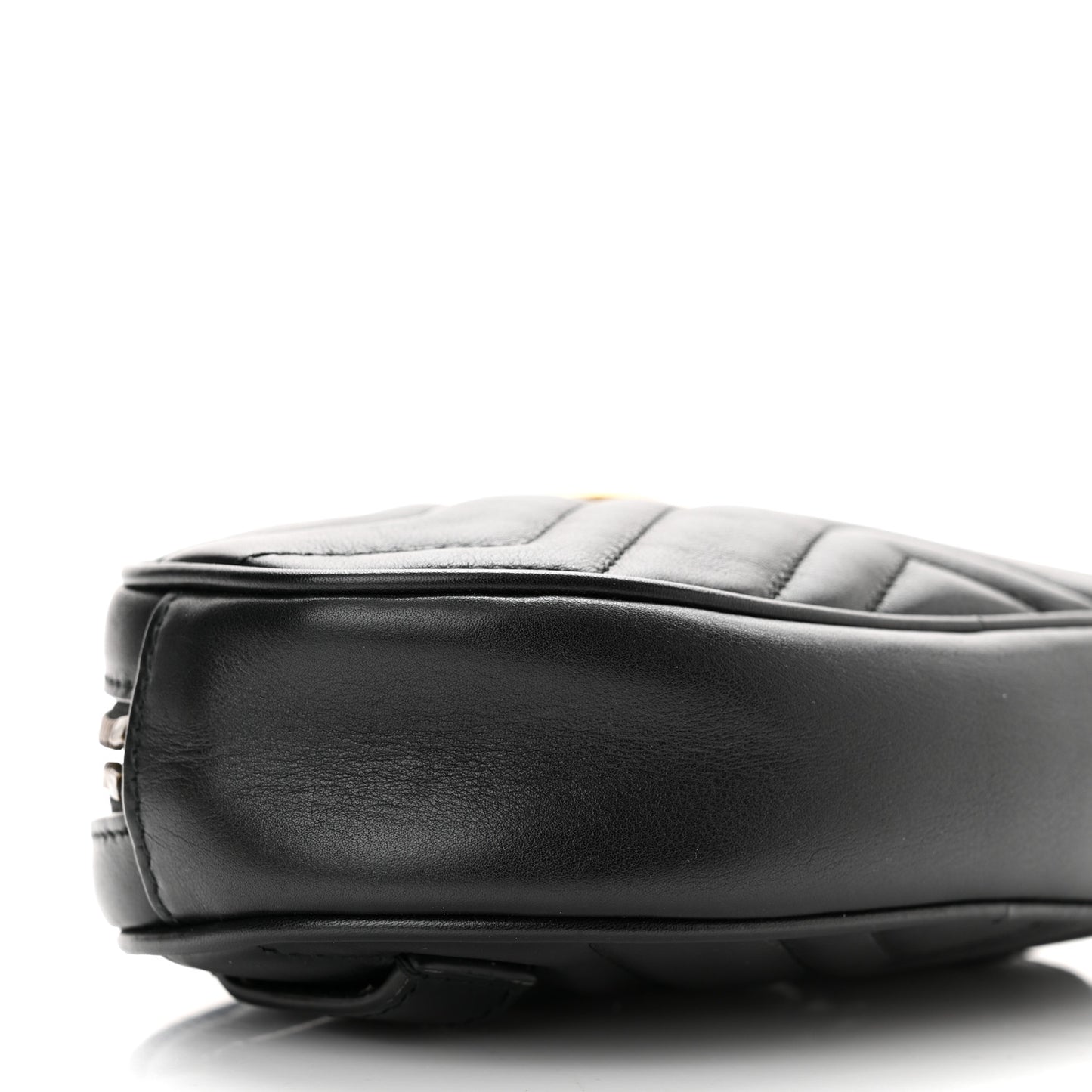 Calfskin Matelasse GG Marmont Belt Bag 85 34 Black