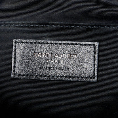 Saint Laurent Calfskin Matelasse Monogram Lou Camera Bag Black 6 of 11