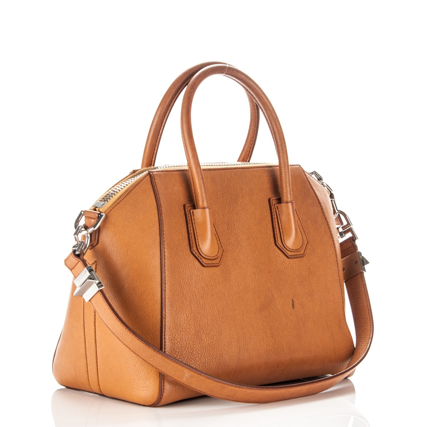 Givenchy Sugar Goatskin Small Antigona Orange 3 of 9