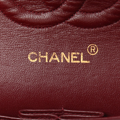 Chanel Lambskin Quilted Medium Double Flap Black 6 of 11