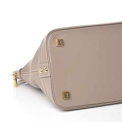 Louis Vuitton Suhali Lockit MM Greige 8 of 9