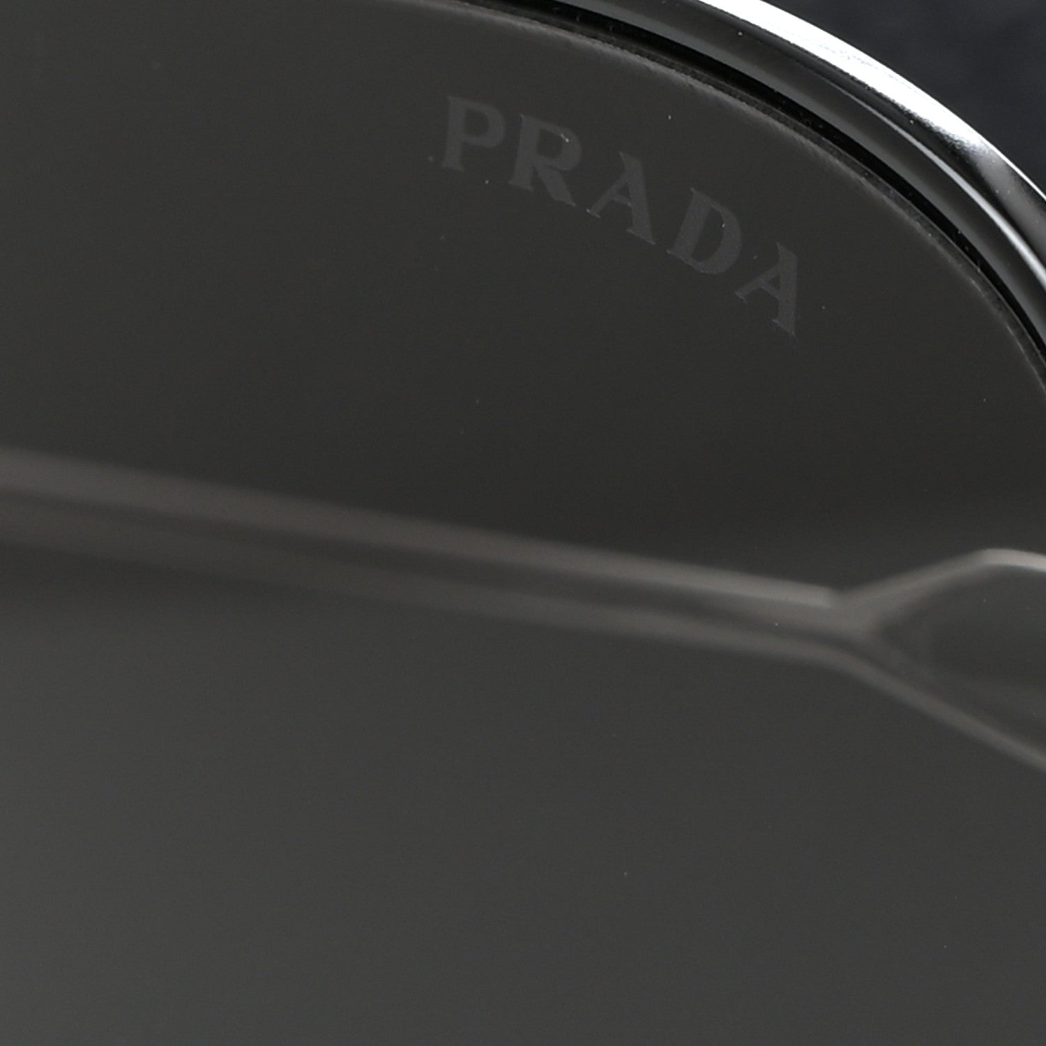 Prada Aviator Sunglasses SPR 54Z Slate Gray Black 7 of 8